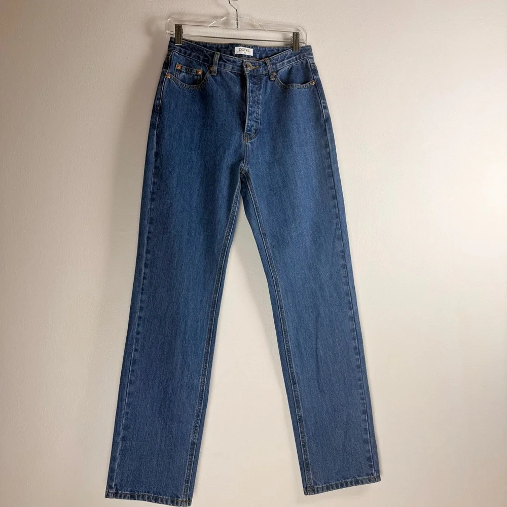 Parke  Straight Leg / High Rise -Medium Wash  Denim Jean Current NWOT SIZE 28